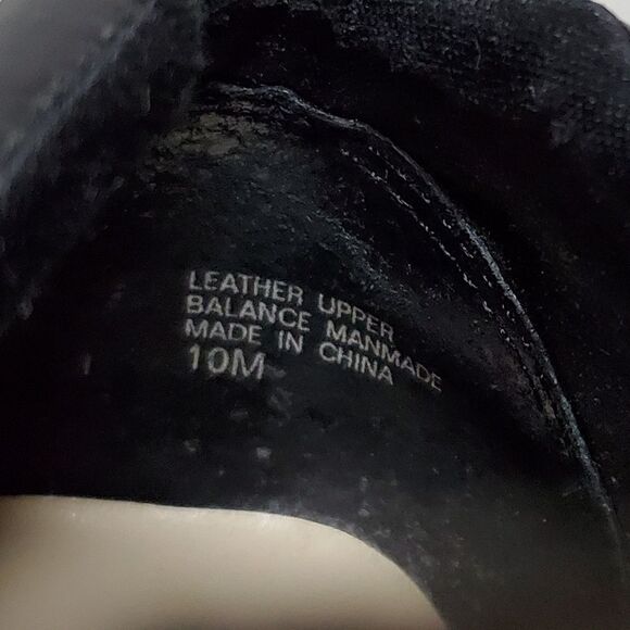 Anne klein 2 black leather lace-up oxford sneakers 10 - Picture 15 of 15